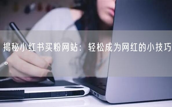 揭秘小红书买粉网站：轻松成为网红的小技巧。